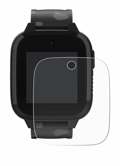 Image of the device Xplora XGO3 (2nd Gen.) with a wide variety of screen protectors.