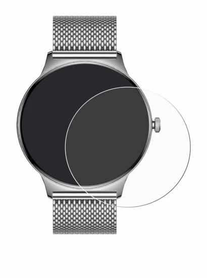Image of the device Pireware Slim Smartwatch with a wide variety of screen protectors.