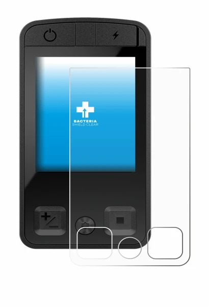 Image of the device Bosch Kiox 400C with a wide variety of screen protectors.
