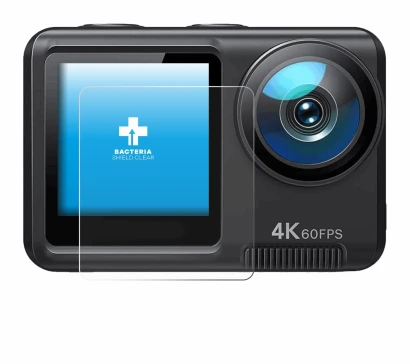 Image of the device Wolfang GA420 with a wide variety of screen protectors.