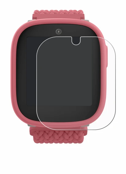 Image of the device Xplora X6 Play 2025 (2nd generation) with a wide variety of screen protectors.