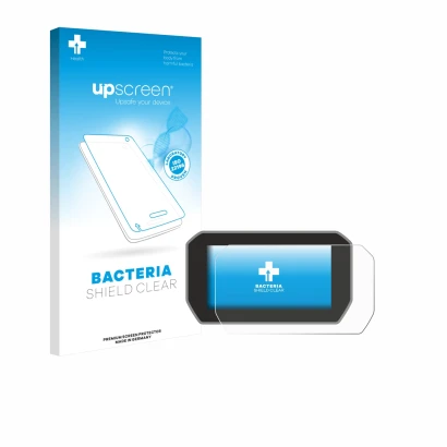 Front side of a product packaging with the brand logo upscreen. Next to it is the device Ducati V4S 2021 Speedometer display s