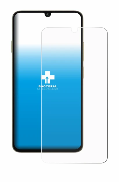 Image of the device Oukitel C59 Pro with a wide variety of screen protectors.