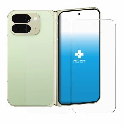 Image of the device Google Pixel 10 Pro Fold (Front+Back) with a wide variety of screen protectors.