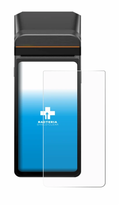 Image of the device Sunmi V3H with a wide variety of screen protectors.
