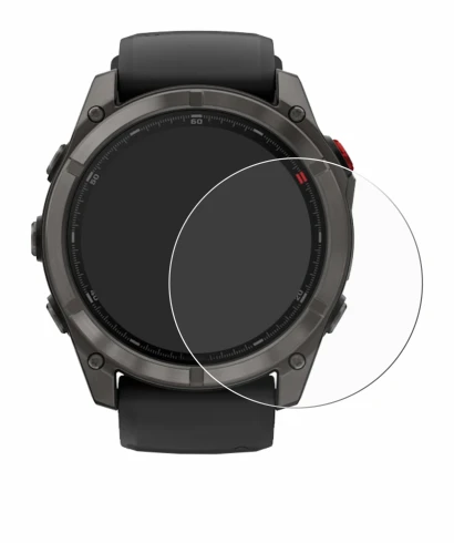 Image of the device Garmin Fenix 8 Pro AMOLED (51 mm) with a wide variety of screen protectors.