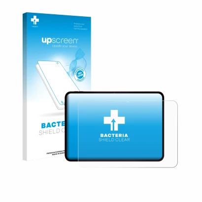 Front side of a product packaging with the brand logo upscreen. Next to it is the device Teclast T65 Plus shown with the corre