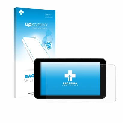 Front side of a product packaging with the brand logo upscreen. Next to it is the device Chigee AIO-6 LTE 4G shown with the co