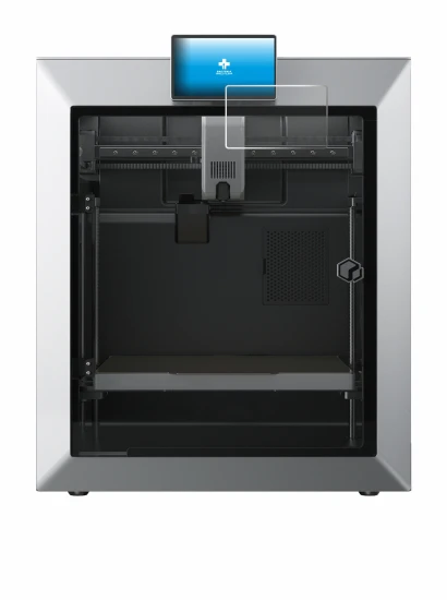 Image of the device Qidi Tech Q2 with a wide variety of screen protectors.