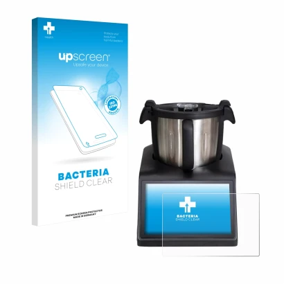 Front side of a product packaging with the brand logo upscreen. Next to it is the device Ufesa TotalChef RK10 shown with the c
