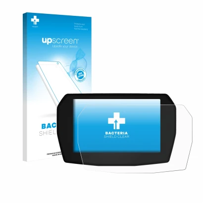 Front side of a product packaging with the brand logo upscreen. Next to it is the device Ducati Streetfighter V2 2025 shown wi