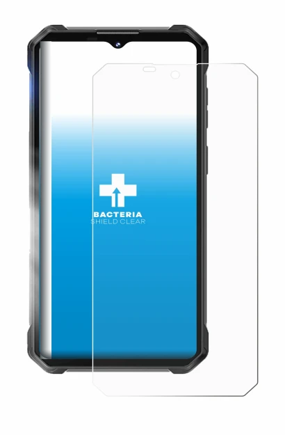 Image of the device Oukitel WP53 Pro with a wide variety of screen protectors.