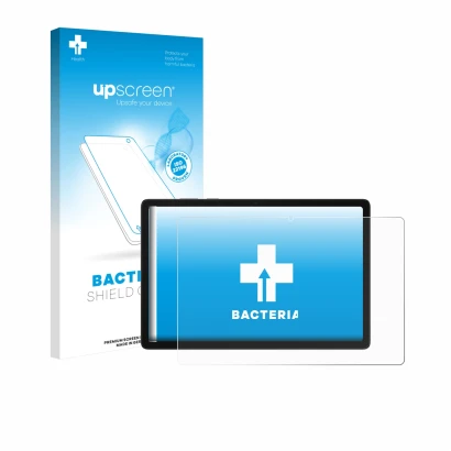 Front side of a product packaging with the brand logo upscreen. Next to it is the device Samsung Galaxy Tab A11 Plus 5G 11" sh