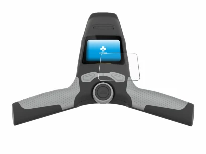Image of the device PowaKaddy FW5s with a wide variety of screen protectors.