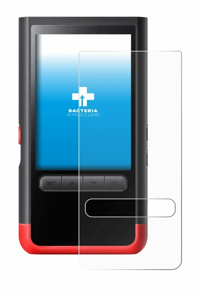 Image of the device ThermoMaven P2 with a wide variety of screen protectors.