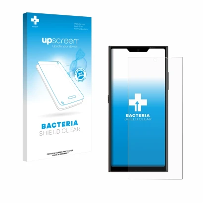 Front side of a product packaging with the brand logo upscreen. Next to it is the device Jolla Phone shown with the correspond