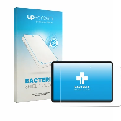 Front side of a product packaging with the brand logo upscreen. Next to it is the device Doogee Tab G6 Pro shown with the corr