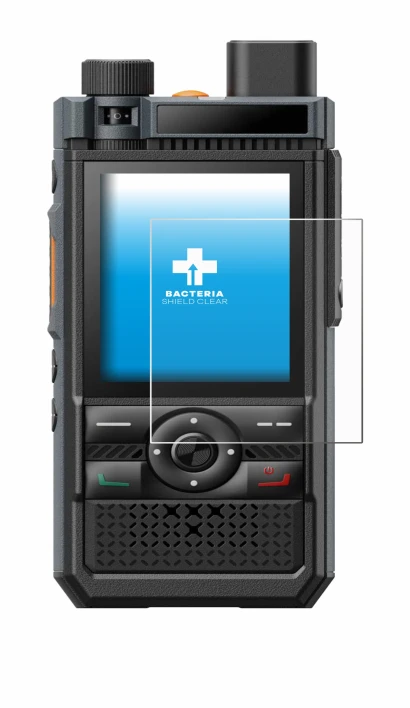 Image of the device Hytera P50 Pro with a wide variety of screen protectors.