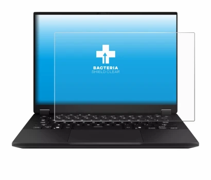 Image of the device ASUS TUF Gaming A14 with a wide variety of screen protectors.