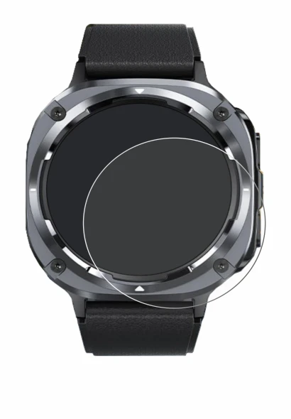 Image of the device TIMU S90 1.45" with a wide variety of screen protectors.