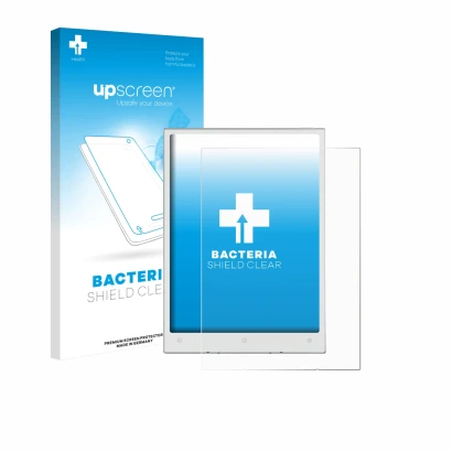 Front side of a product packaging with the brand logo upscreen. Next to it is the device Viwoods AiPaper Mini shown with the c