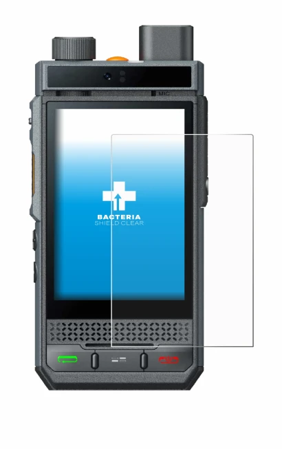 Image of the device Hytera P60 with a wide variety of screen protectors.