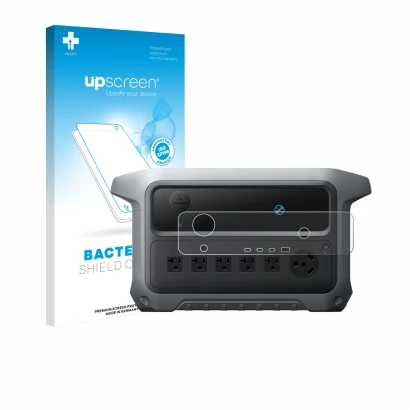 Front side of a product packaging with the brand logo upscreen. Next to it is the device Anker SOLIX C2000 Gen 2 shown with th