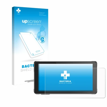 Front side of a product packaging with the brand logo upscreen. Next to it is the device Interphone RideSync shown with the co