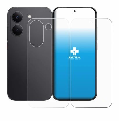 Image of the device Xiaomi Poco X8 Pro (Front+Back) with a wide variety of screen protectors.