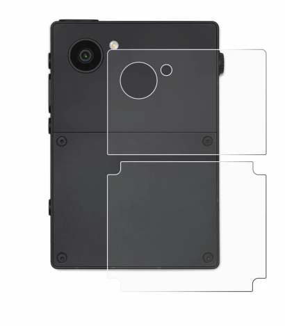 Image of the device Light Phone 3 (Back) with a wide variety of screen protectors.