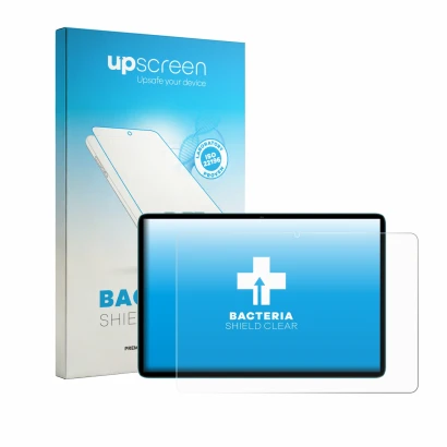 Front side of a product packaging with the brand logo upscreen. Next to it is the device Teclast P33 shown with the correspond