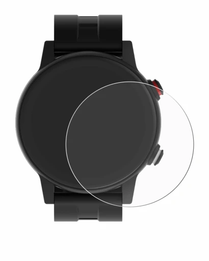 Image of the device James R9 with a wide variety of screen protectors.