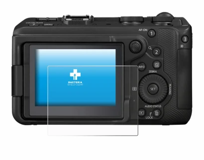 Image of the device Canon EOS R6 V with a wide variety of screen protectors.