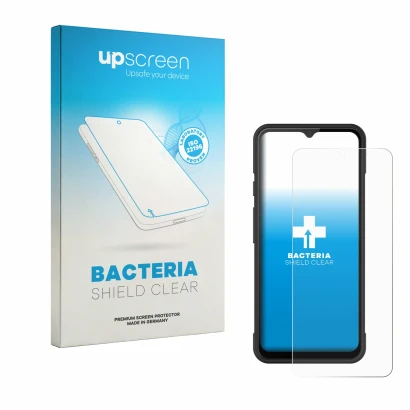 Front side of a product packaging with the brand logo upscreen. Next to it is the device iMin Swift 1 Pro shown with the corre
