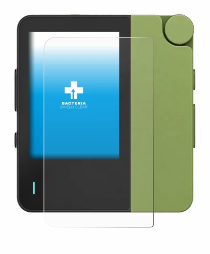 Image of the device Hiby W4 with a wide variety of screen protectors.
