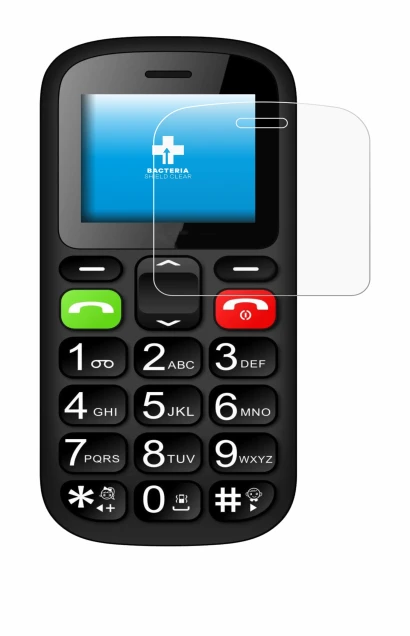 Image of the device artfone CS181 with a wide variety of screen protectors.