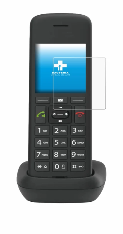Image of the device Gigaset C575A with a wide variety of screen protectors.
