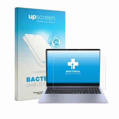 Front side of a product packaging with the brand logo upscreen. Next to it is the device Dell 16S shown with the corresponding