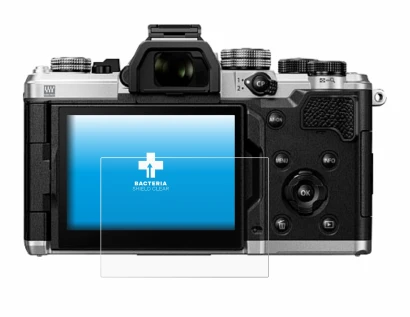 Image of the device OM System OM-3 ASTRO with a wide variety of screen protectors.