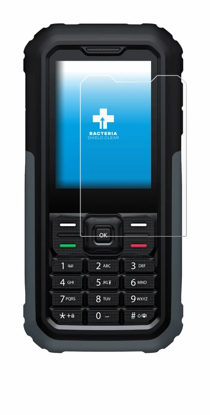 Image of the device TCL OneTouch 5044 with a wide variety of screen protectors.
