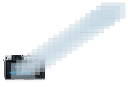 Image of the device Fujifilm X30 with a wide variety of screen protectors.