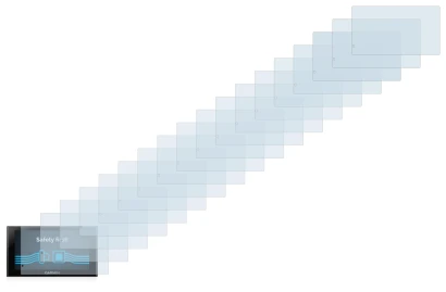 Image of the device Garmin nüvi 2599LMT-D with a wide variety of screen protectors.