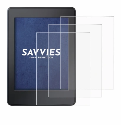 Image of the device Amazon Kindle Paperwhite 2015 (7th Gen.) with a wide variety of screen protectors.