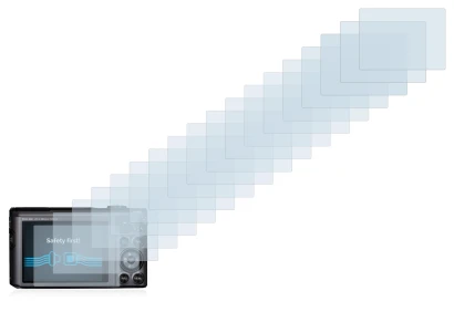 Image of the device Canon PowerShot SX720 HS with a wide variety of screen protectors.