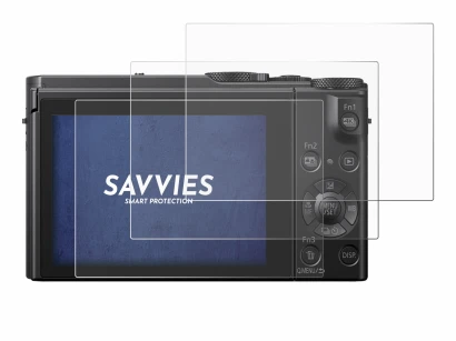 Image of the device Panasonic Lumix DMC-LX15 with a wide variety of screen protectors.