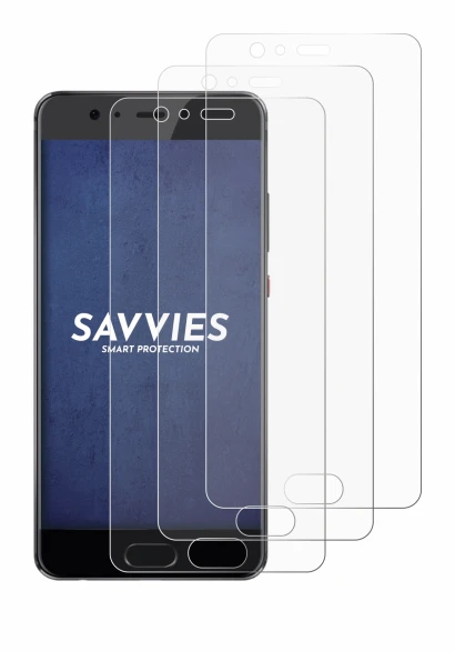 Image of the device Huawei P10 Plus with a wide variety of screen protectors.