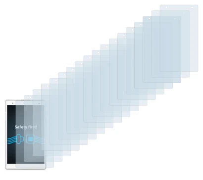 Image of the device Lenovo Tab 4 8 Plus with a wide variety of screen protectors.