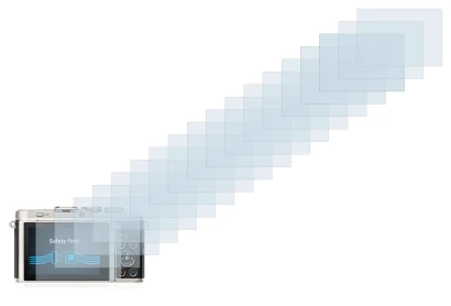 Image of the device Olympus PEN E-PL9 with a wide variety of screen protectors.