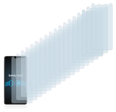 Image of the device HTC U12 Plus with a wide variety of screen protectors.