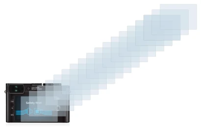 Image of the device Leica Q2 with a wide variety of screen protectors.